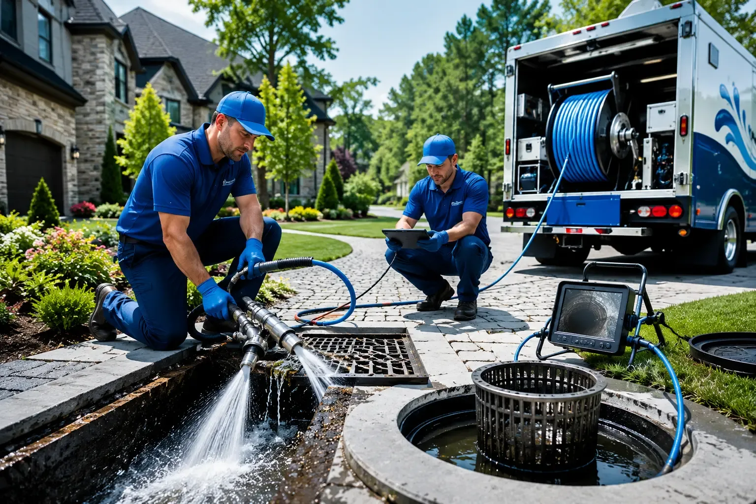 Local outdoor drain cleaning professionals in Cyclone, PA