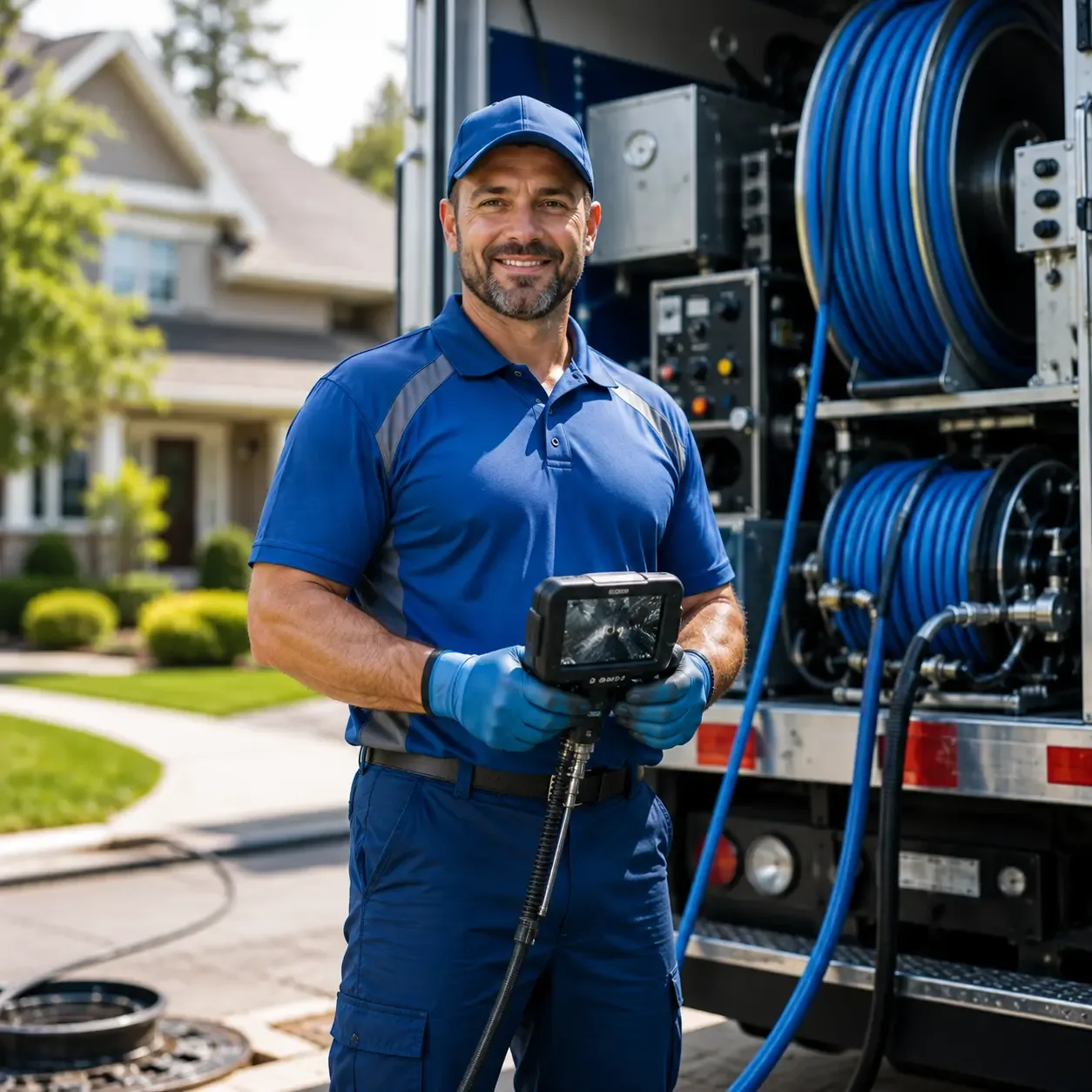 Local outdoor drain cleaning specialists in Cyclone, PA